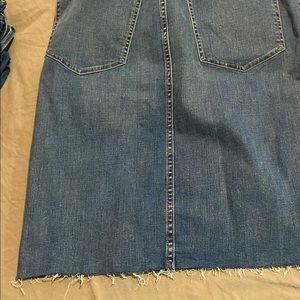 Express denim skirt